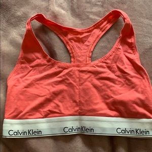 Calvin Klein sports bra